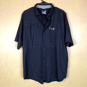 Men’s shirt, size X-Large, navy blue